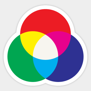 Additive Primaries RGB Sticker